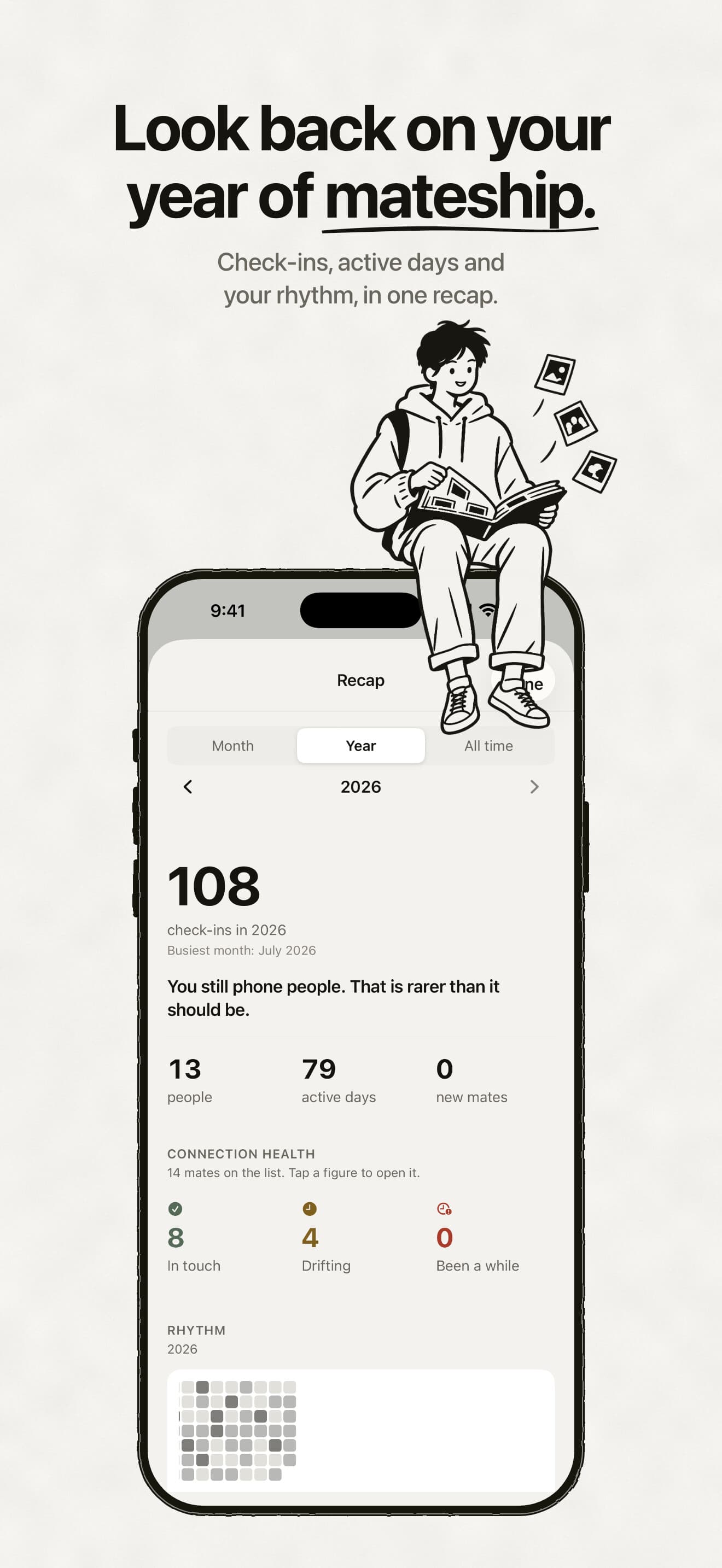 Screenshot: Look back on your year